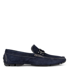DACIO DRIVER Navy Suede - Donald Pliner Casual
