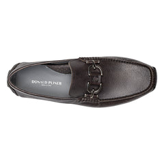 DACIO DRIVER Grey Leather - Donald Pliner Casual