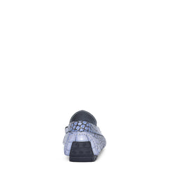 DACIO DRIVER Ocean Blue Croco - Donald Pliner Casual