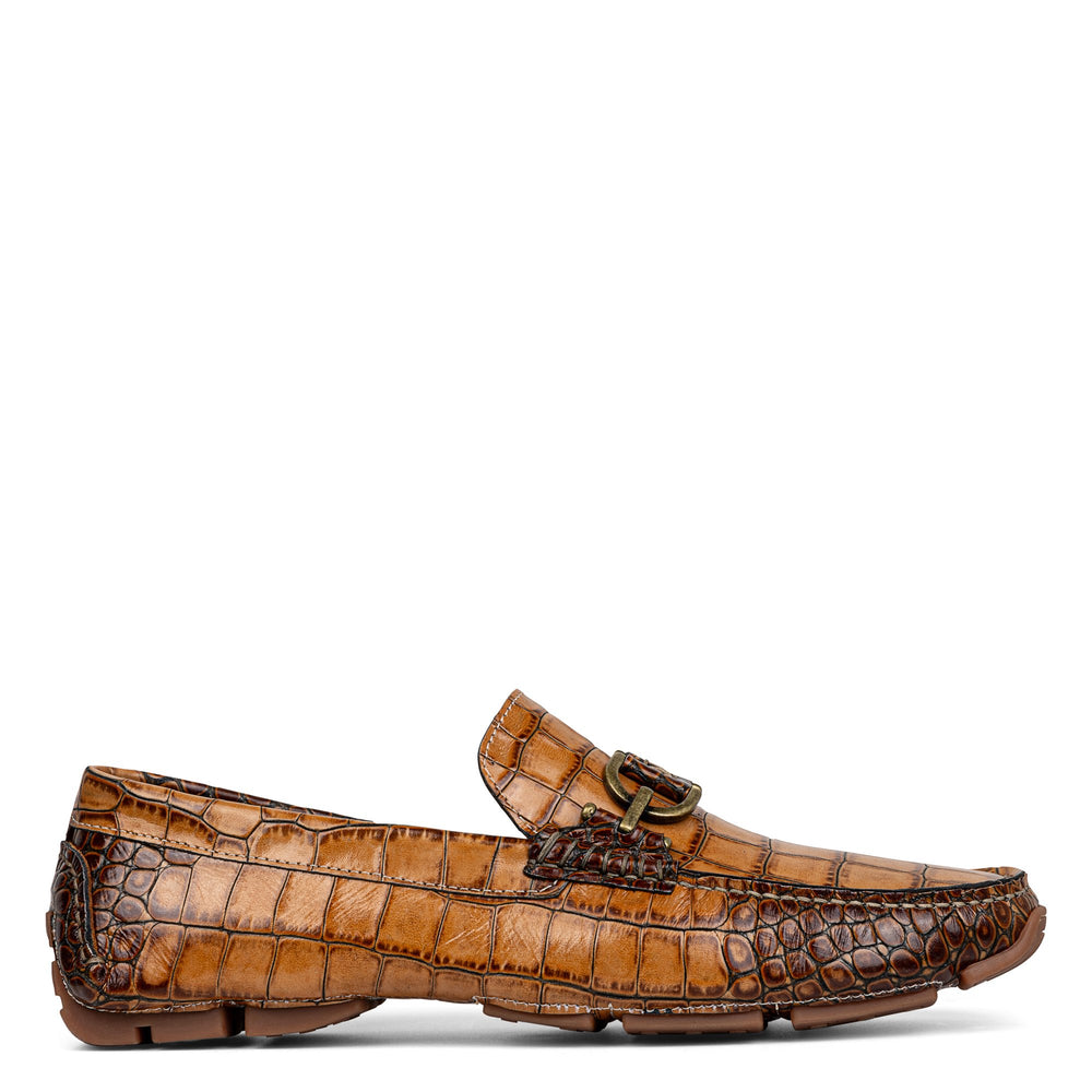 DACIO DRIVER Cognac Croco - Donald Pliner Casual