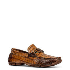 DACIO DRIVER Cognac Croco - Donald Pliner Casual
