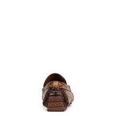DACIO DRIVER Cognac Croco - Donald Pliner Casual