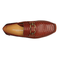 DACIO DRIVER Cognac Snake - Donald Pliner Casual