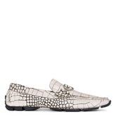 DACIO DRIVER Grey Croco - Donald Pliner Casual