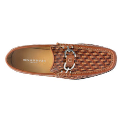 DACIO Cognac Woven - Donald Pliner Casual