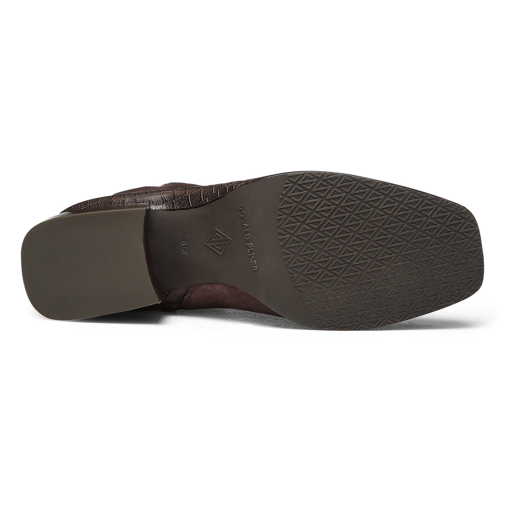 AZIA Dark Brown Suede - Donald Pliner Boots