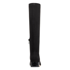 DOLORES KNEE-HIGH Black Suede - Donald Pliner Boots