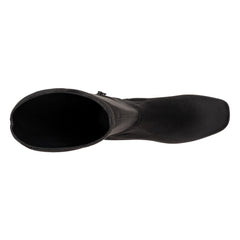 DOLORES KNEE-HIGH Black Suede - Donald Pliner Boots