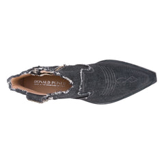 HENDRIK Black Denim - Donald Pliner Boots