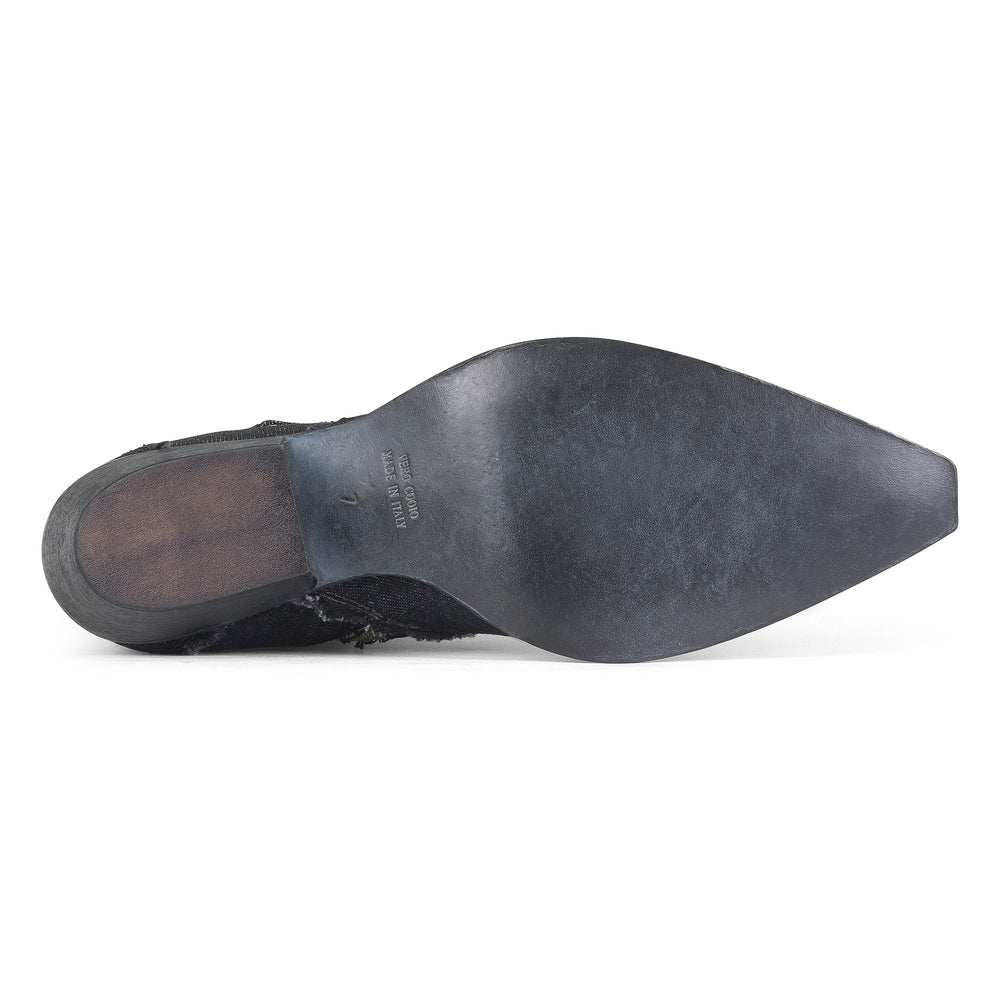 HENDRIK Black Denim - Donald Pliner Boots