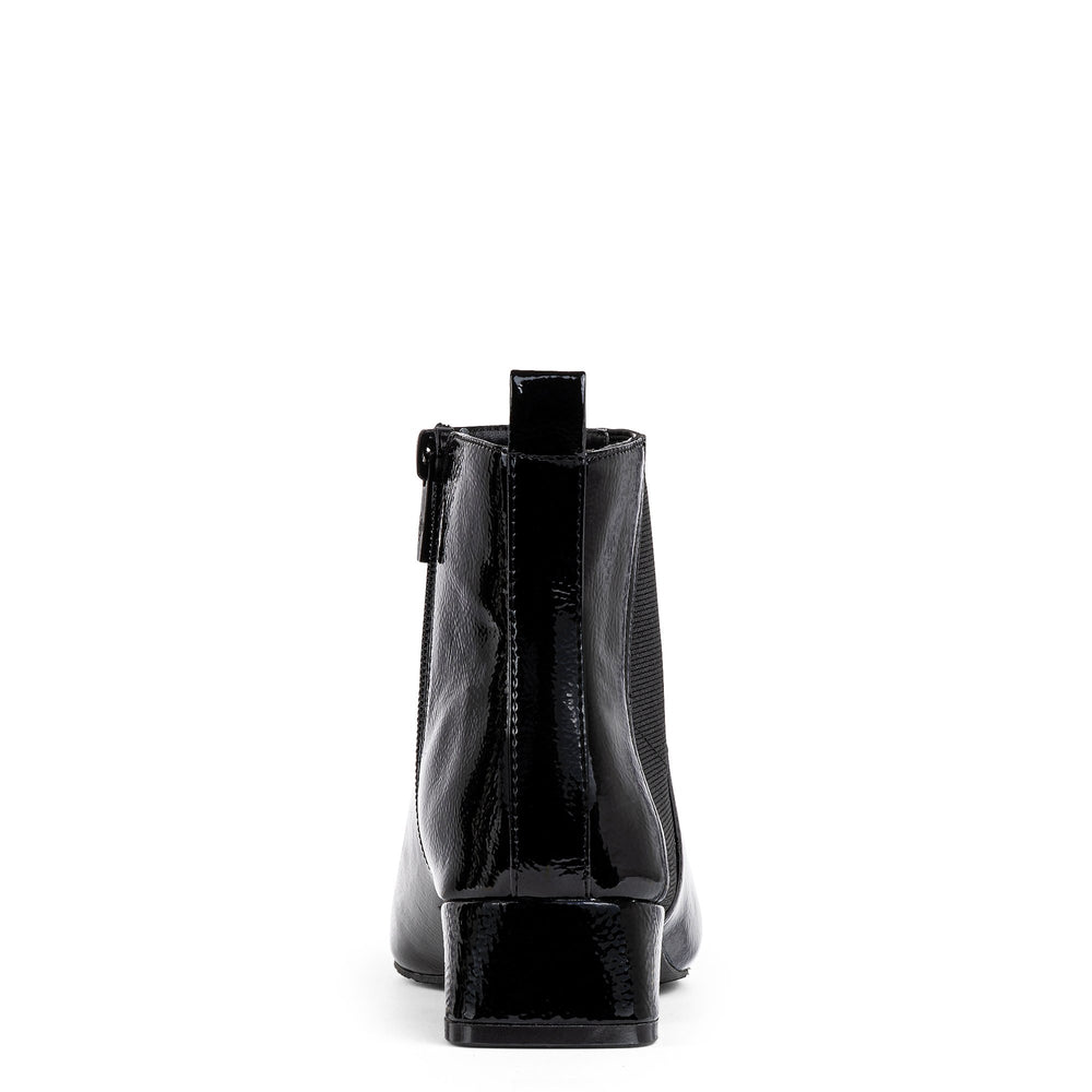 TRAVIS Black Patent - Donald Pliner Boots