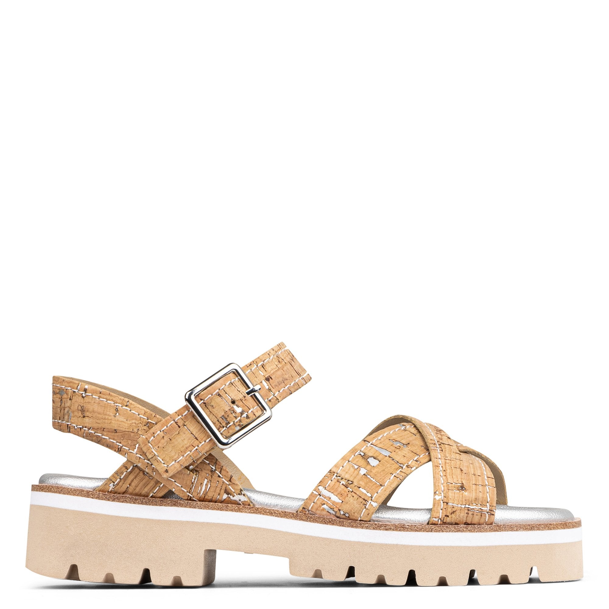 PYPER Natural Silver Cork - Donald Pliner Casual