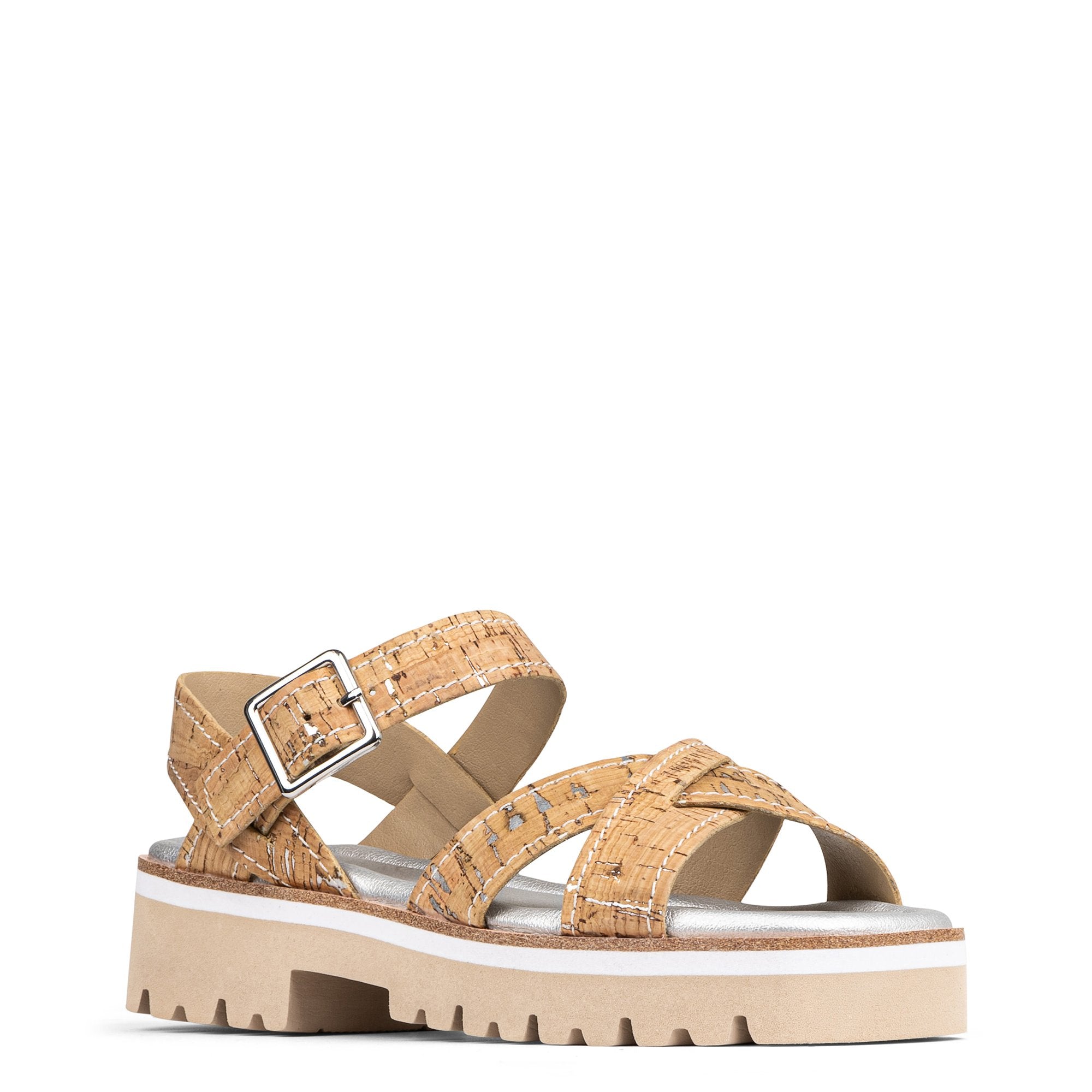 PYPER Natural Silver Cork - Donald Pliner Casual