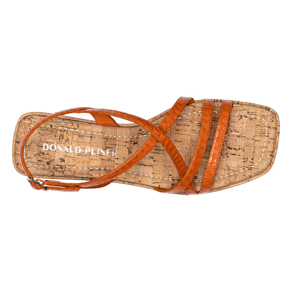 ROSALIE Orange - Donald Pliner Casual