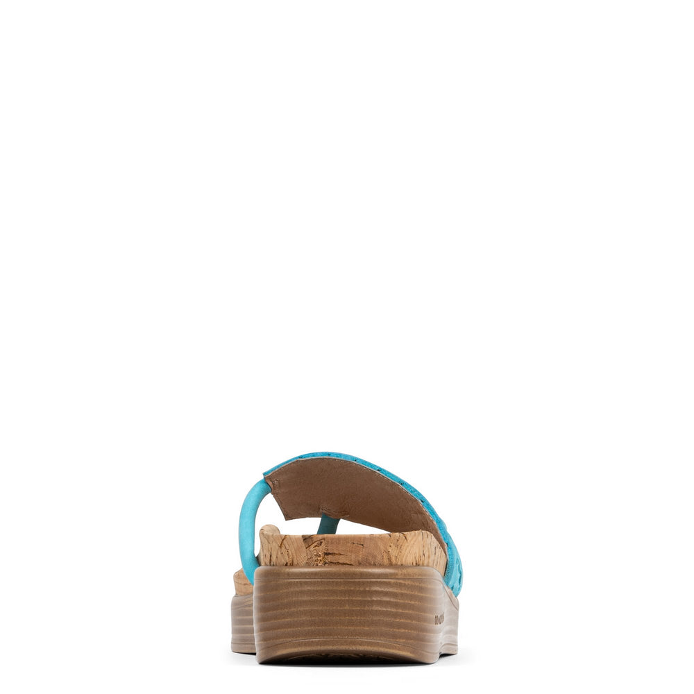 FIFI Turquoise Woven - Donald Pliner Casual