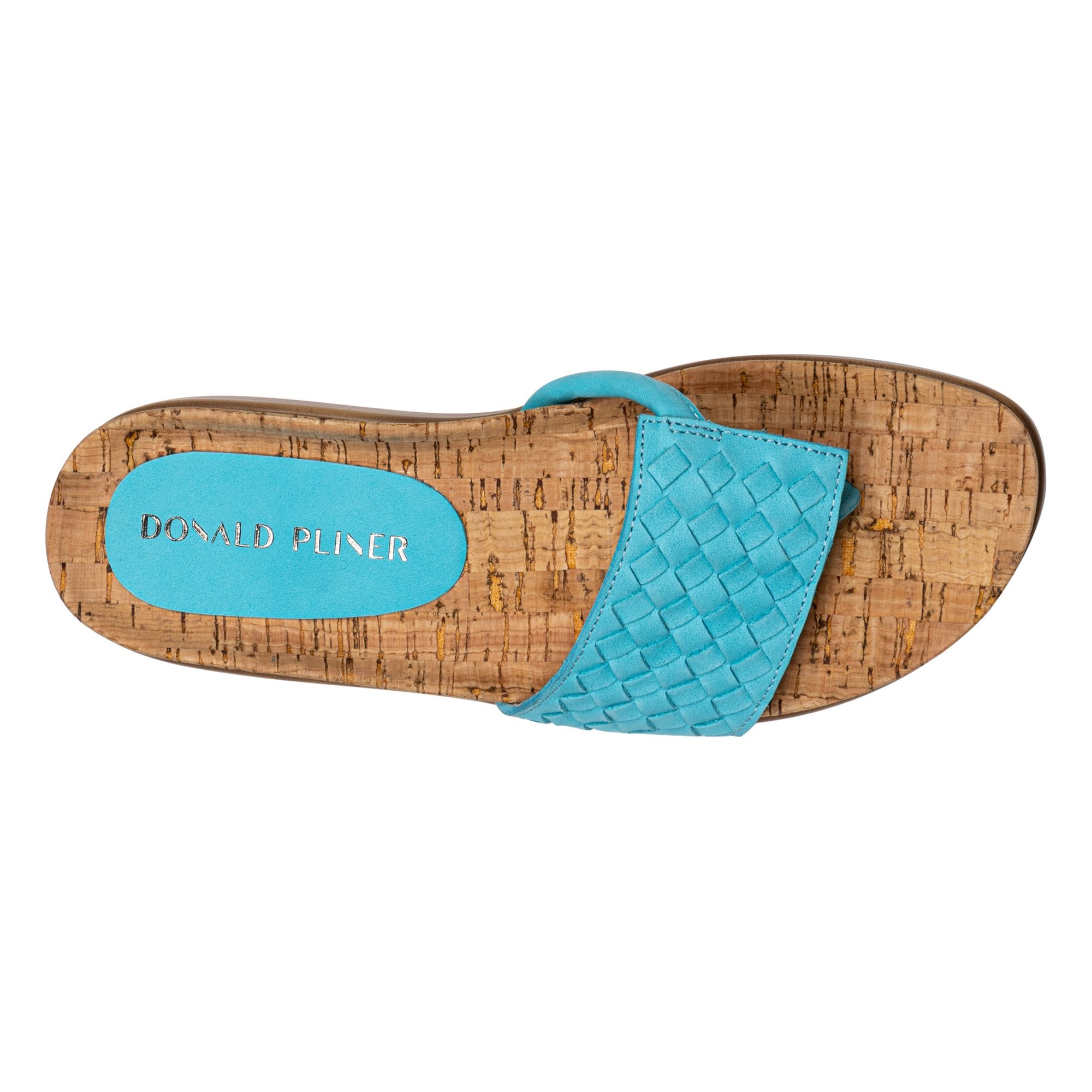 FIFI Turquoise Woven - Donald Pliner Casual