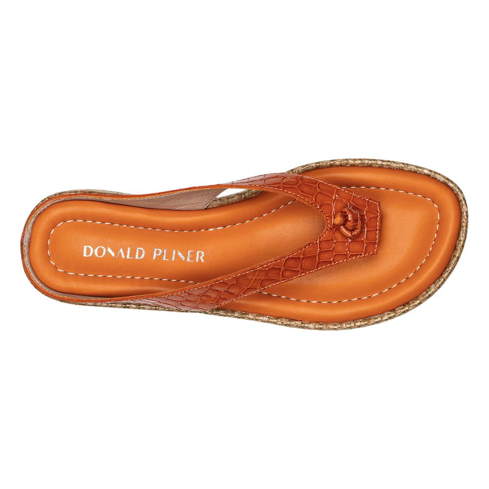 SEENA Orange - Donald Pliner Casual