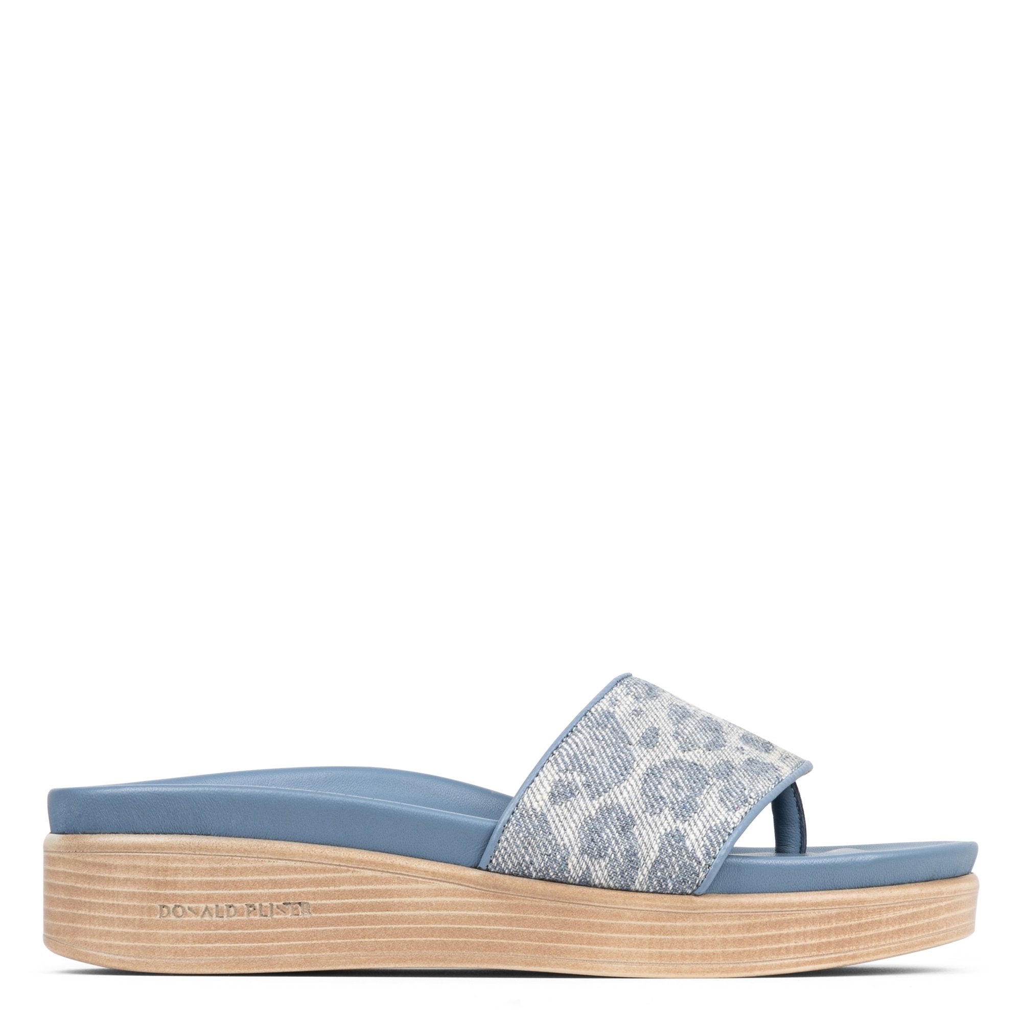 FIFI Denim Leopard - Donald Pliner Casual