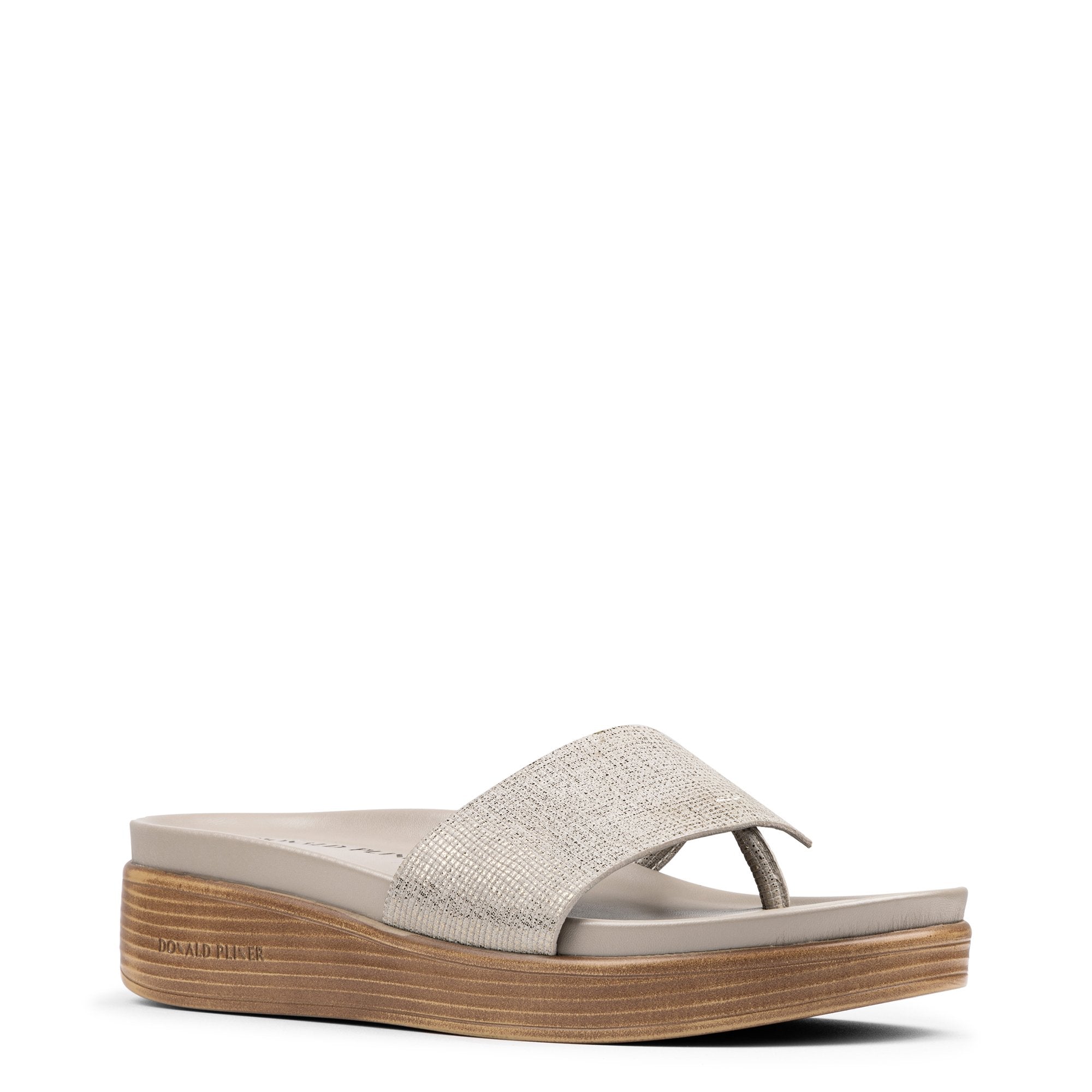 FIFI Taupe Metallic - Donald Pliner Casual