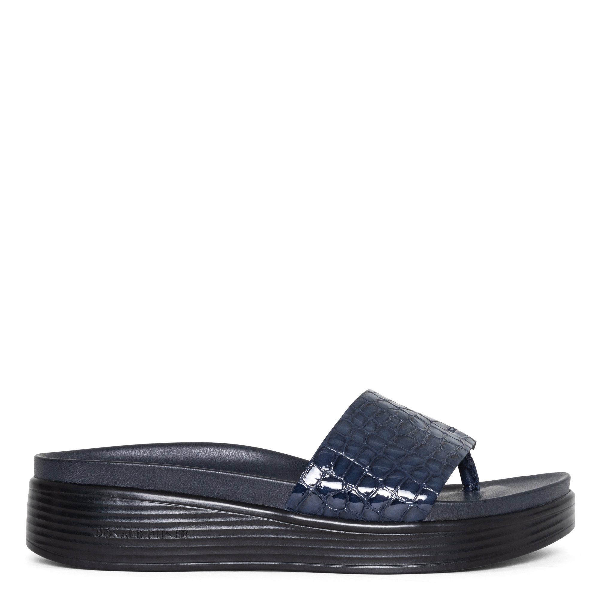 FIFI Navy Croco - Donald Pliner Casual