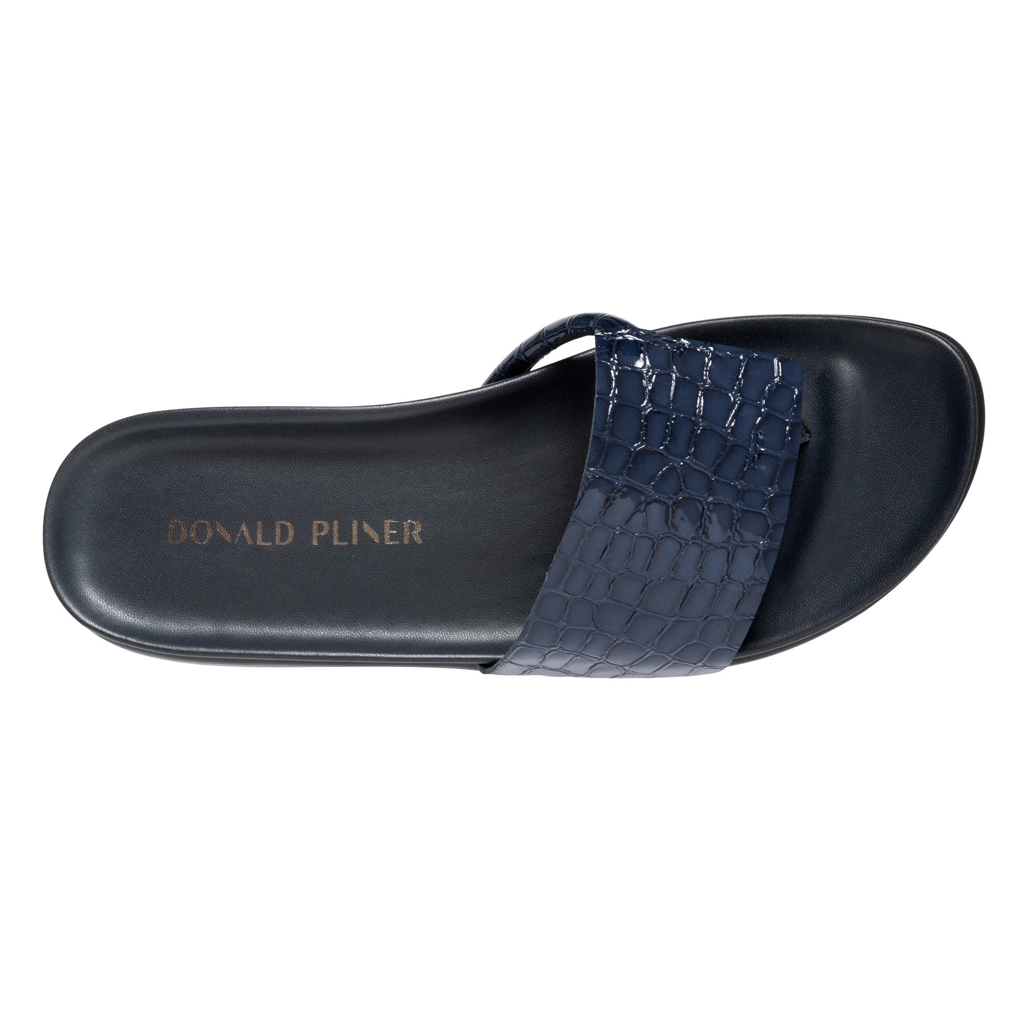 FIFI Navy Croco - Donald Pliner Casual