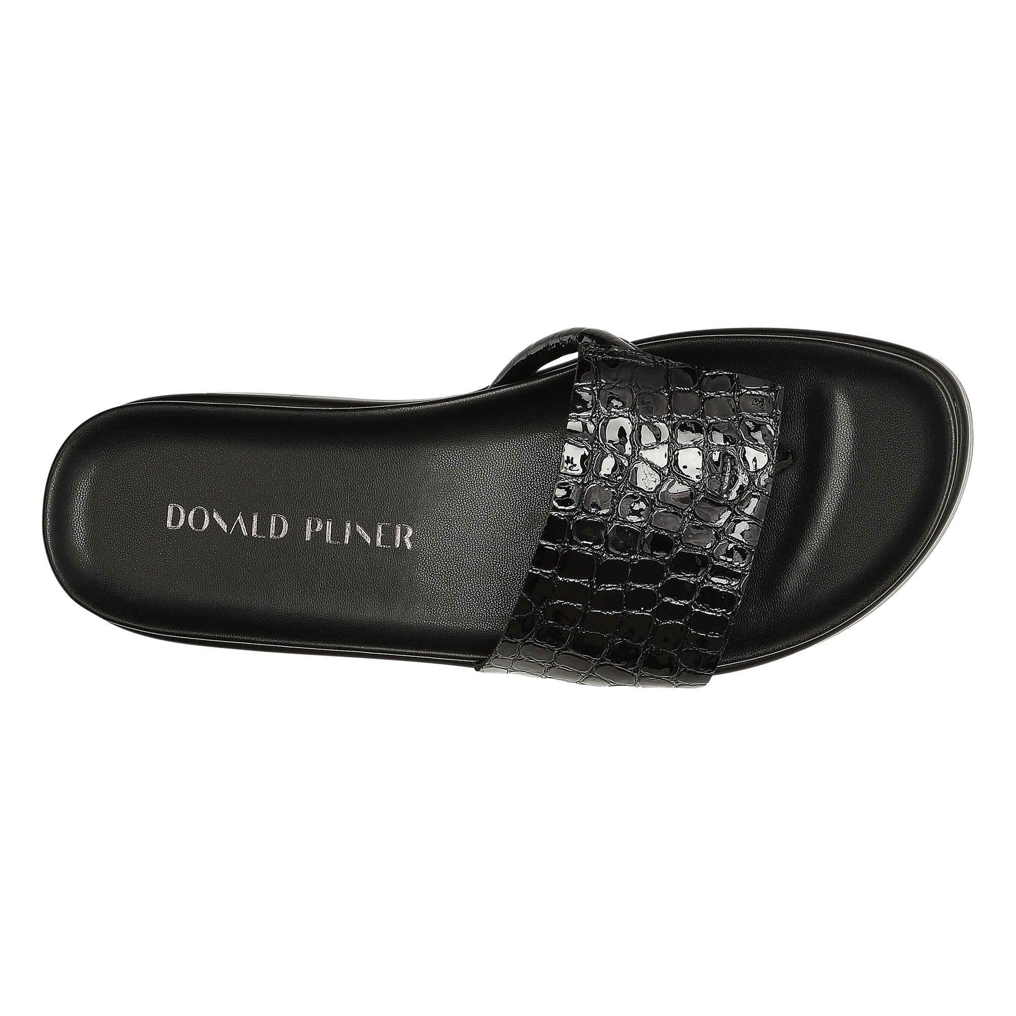 FIFI Black Croco - Donald Pliner Casual