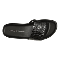 FIFI Black Croco - Donald Pliner Casual