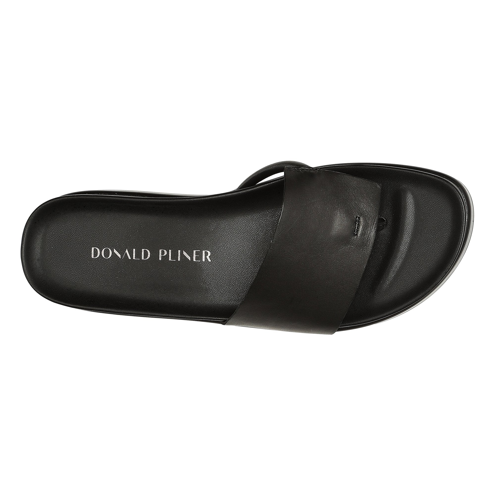 FIFI Black Leather - Donald Pliner Casual