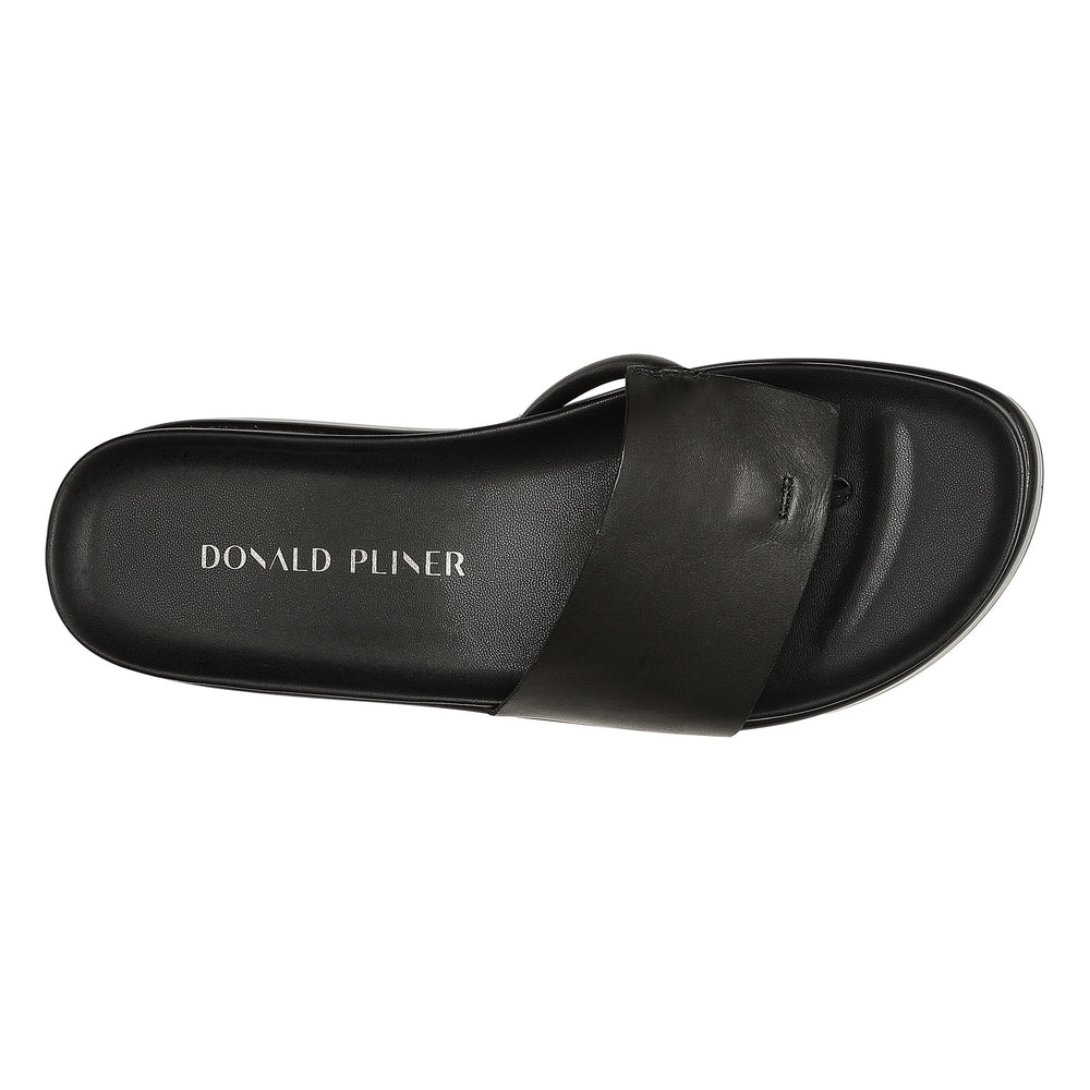 FIFI Black Leather - Donald Pliner Casual