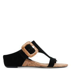 OFELIA Black Cork - Donald Pliner Casual
