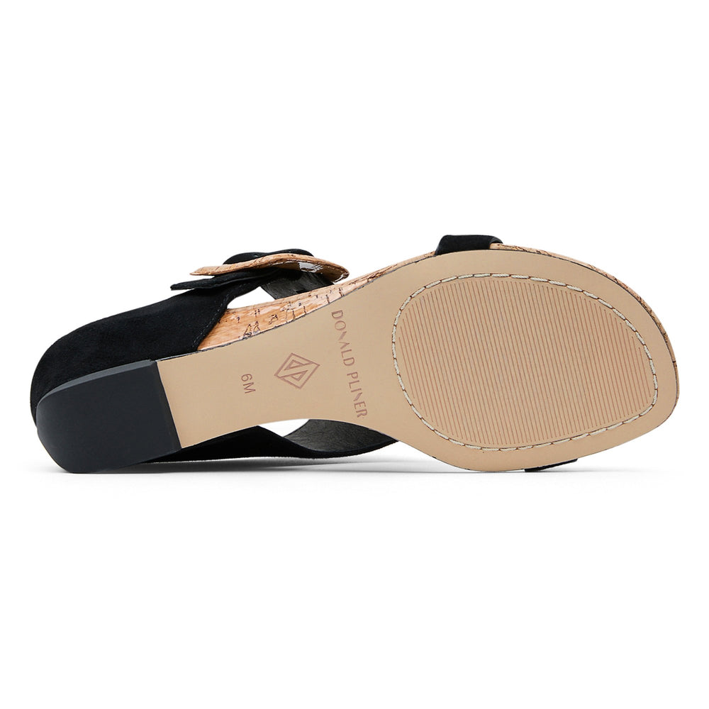 OFELIA Black Cork - Donald Pliner Casual