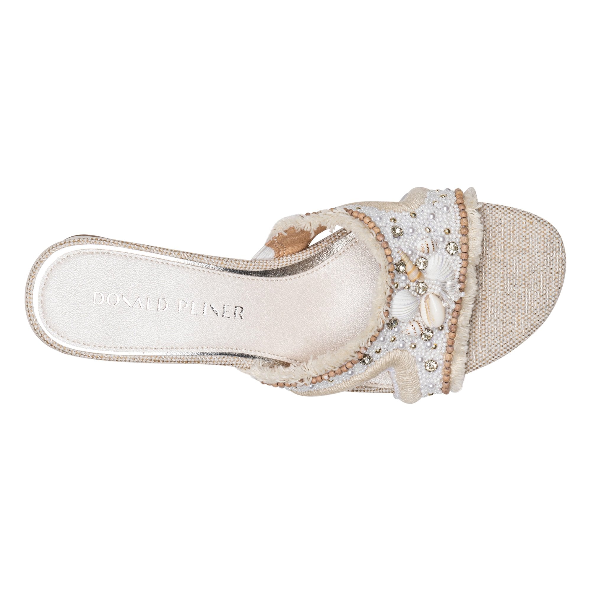 KAYLAN Natural Beaded - Donald Pliner Casual