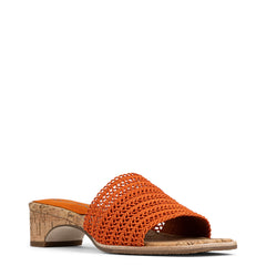 CLODIE Orange Woven - Donald Pliner Casual