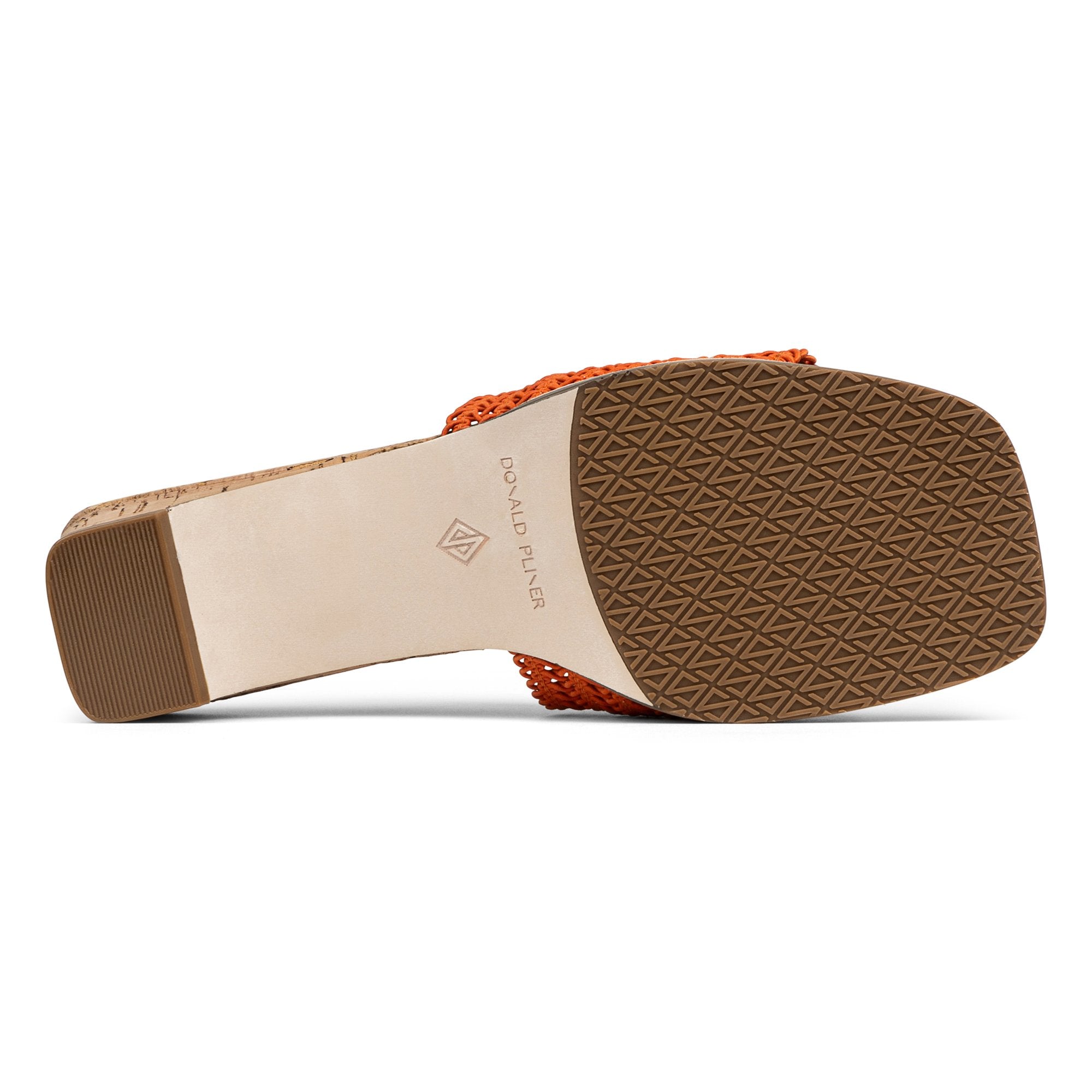 CLODIE Orange Woven - Donald Pliner Casual