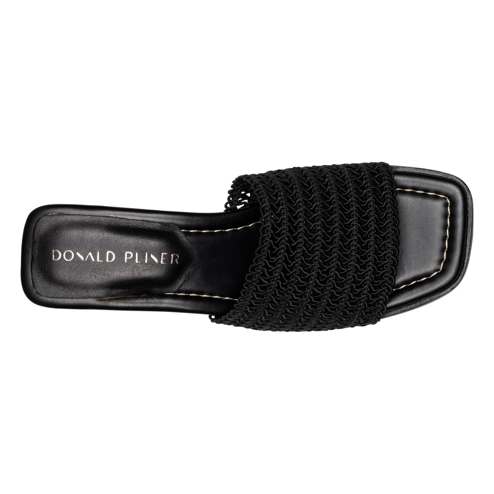 CLODIE Black Woven - Donald Pliner Casual