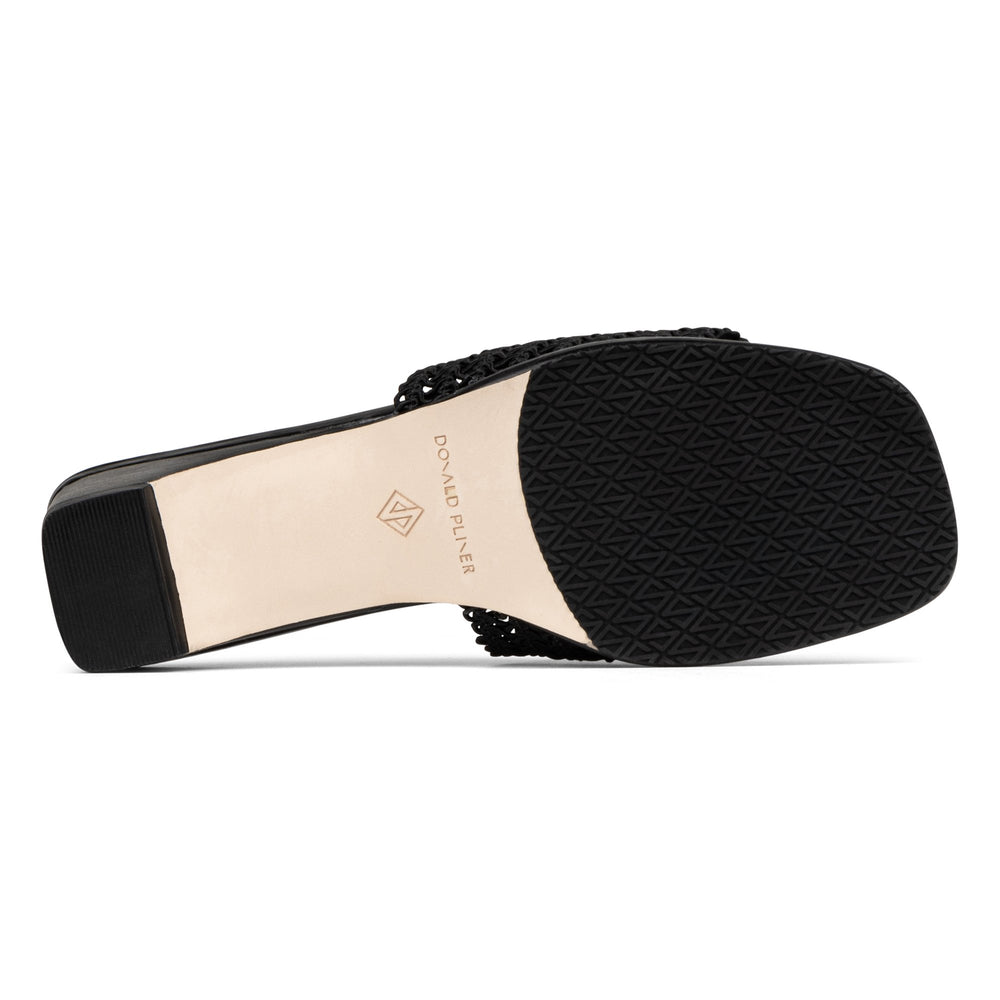 CLODIE Black Woven - Donald Pliner Casual