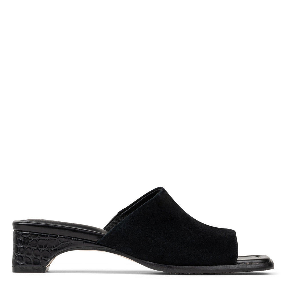 CLODIE Black Suede - Donald Pliner Casual