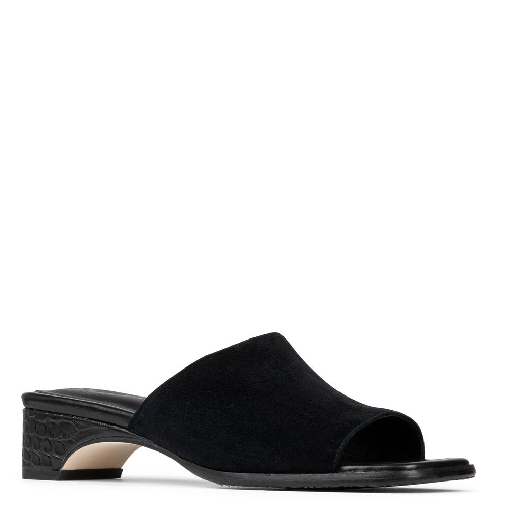 CLODIE Black Suede - Donald Pliner Casual