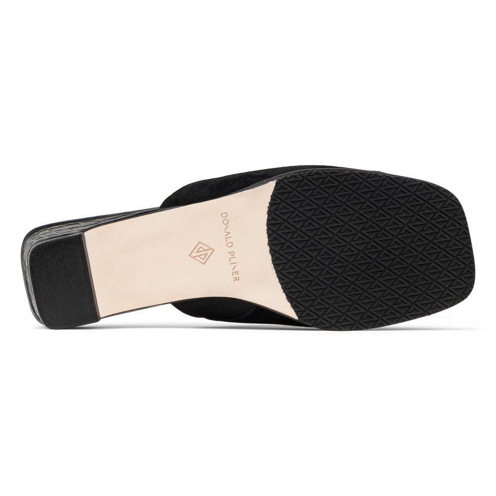 CLODIE Black Suede - Donald Pliner Casual