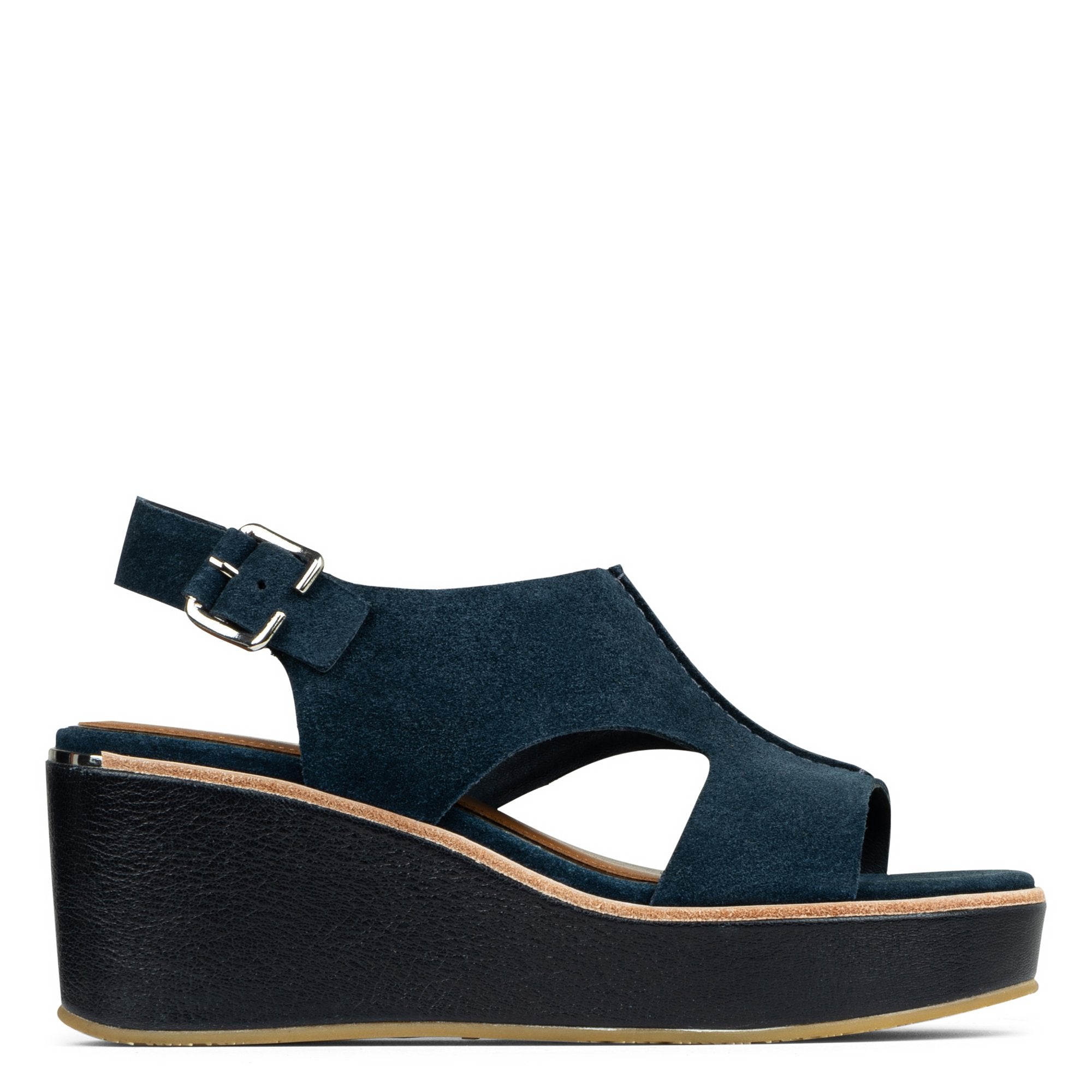 AREE Navy Suede - Donald Pliner Casual
