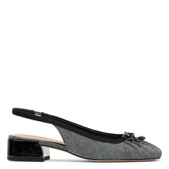 DARAH Black Canvas - Donald Pliner Casual