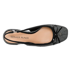 DARAH Black Canvas - Donald Pliner Casual