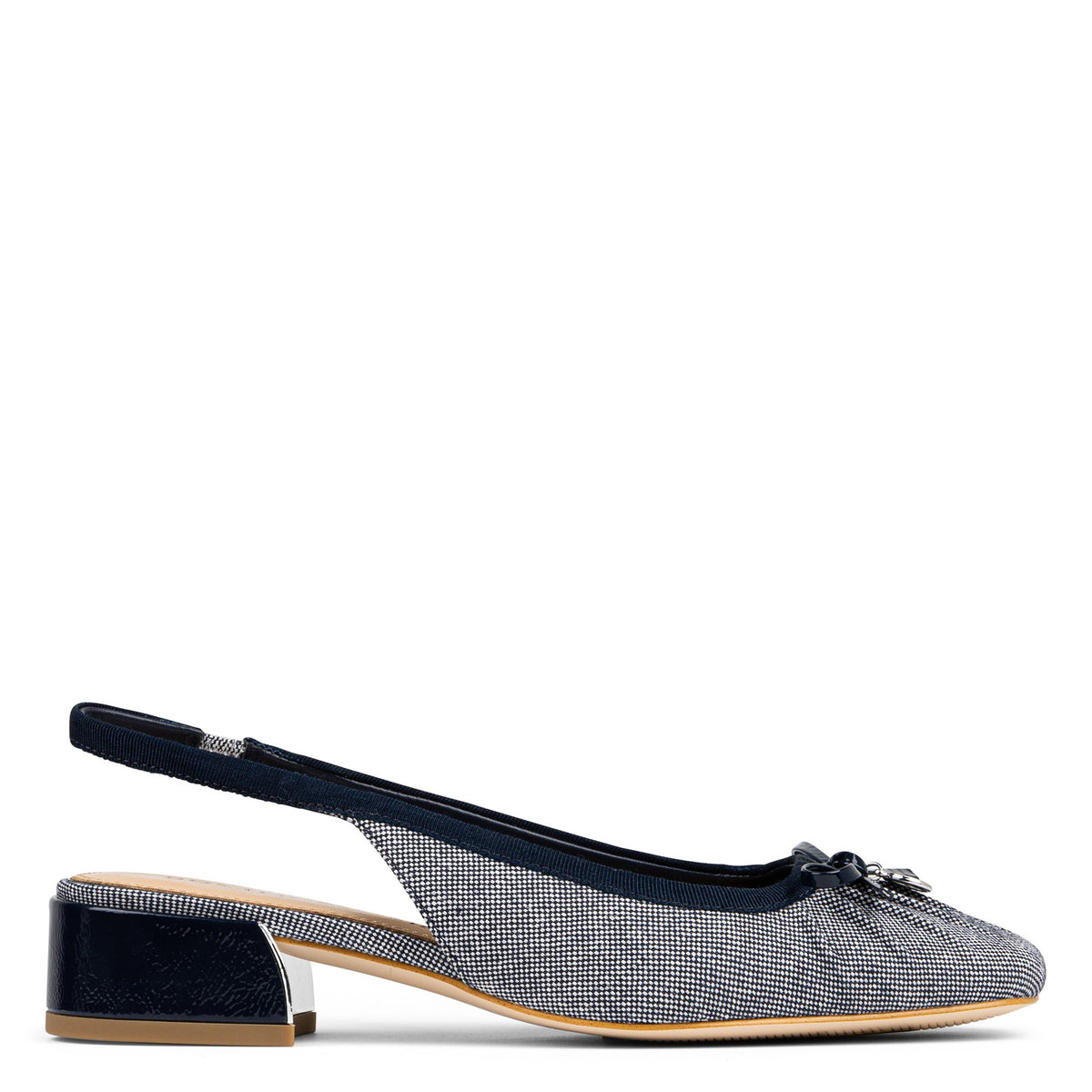 DARAH Navy Canvas - Donald Pliner Casual