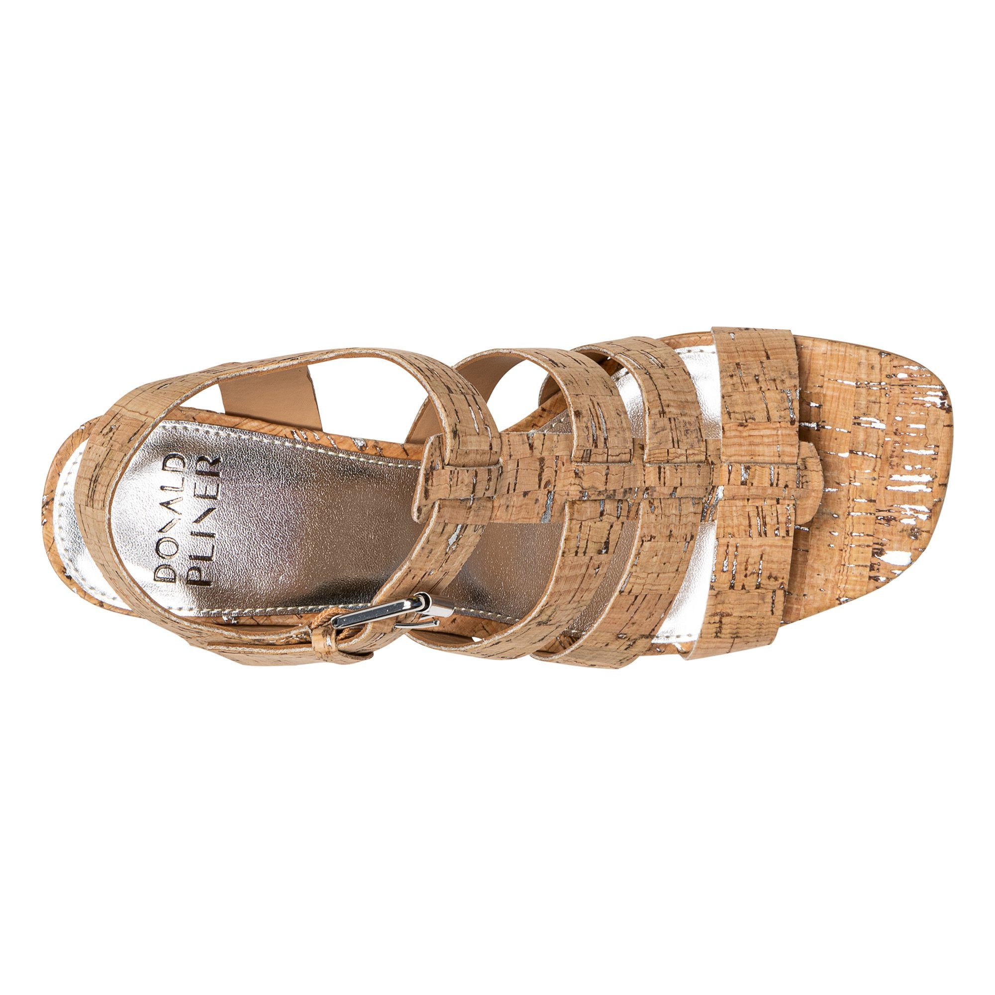 DASHIRA Natural Silver Cork - Donald Pliner Casual