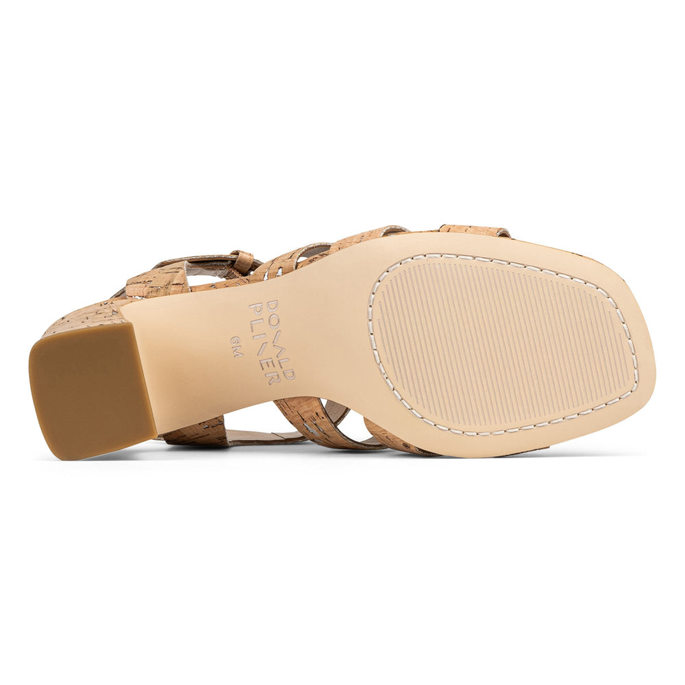 DASHIRA Natural Silver Cork - Donald Pliner Casual