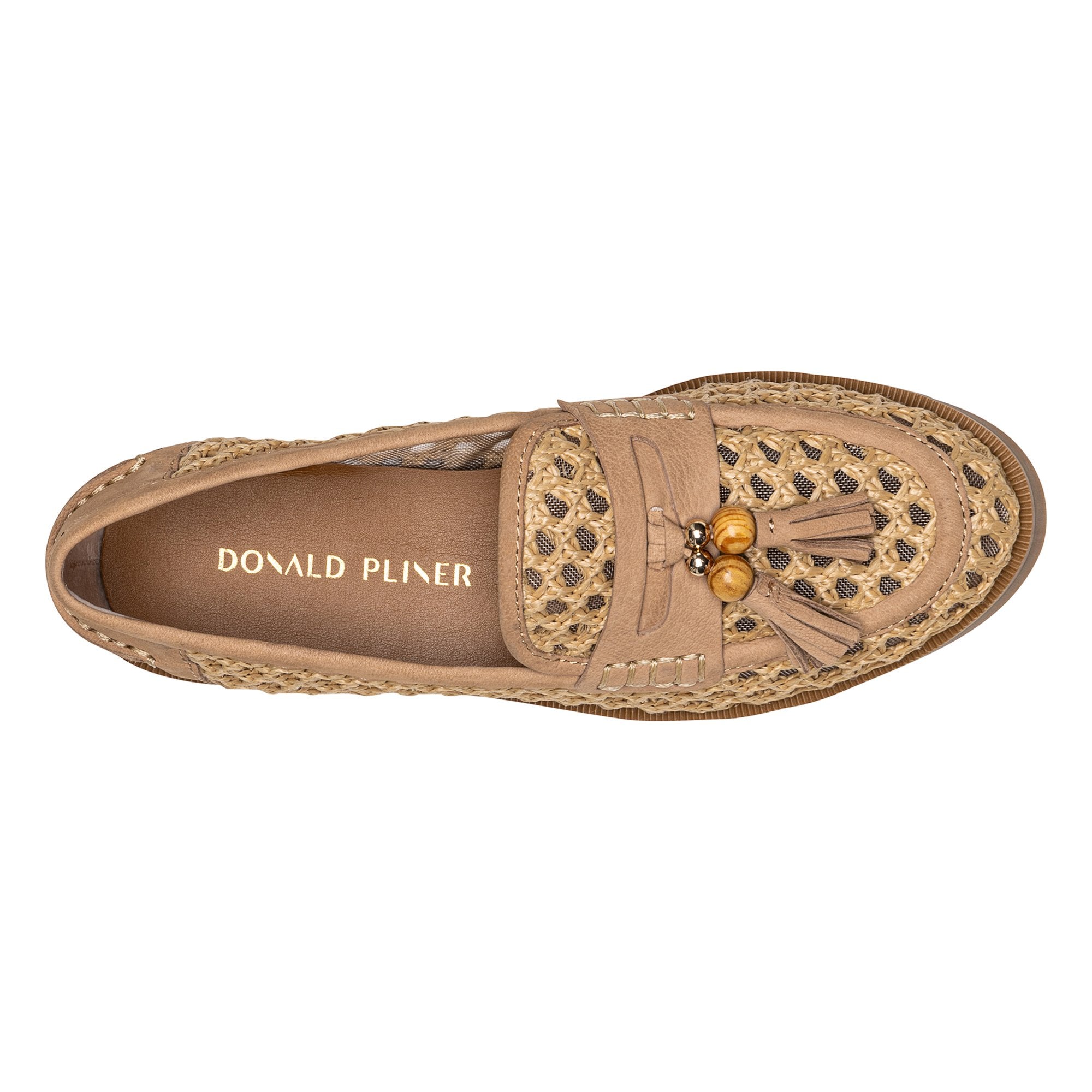 LENNY Natural Raffia - Donald Pliner Casual