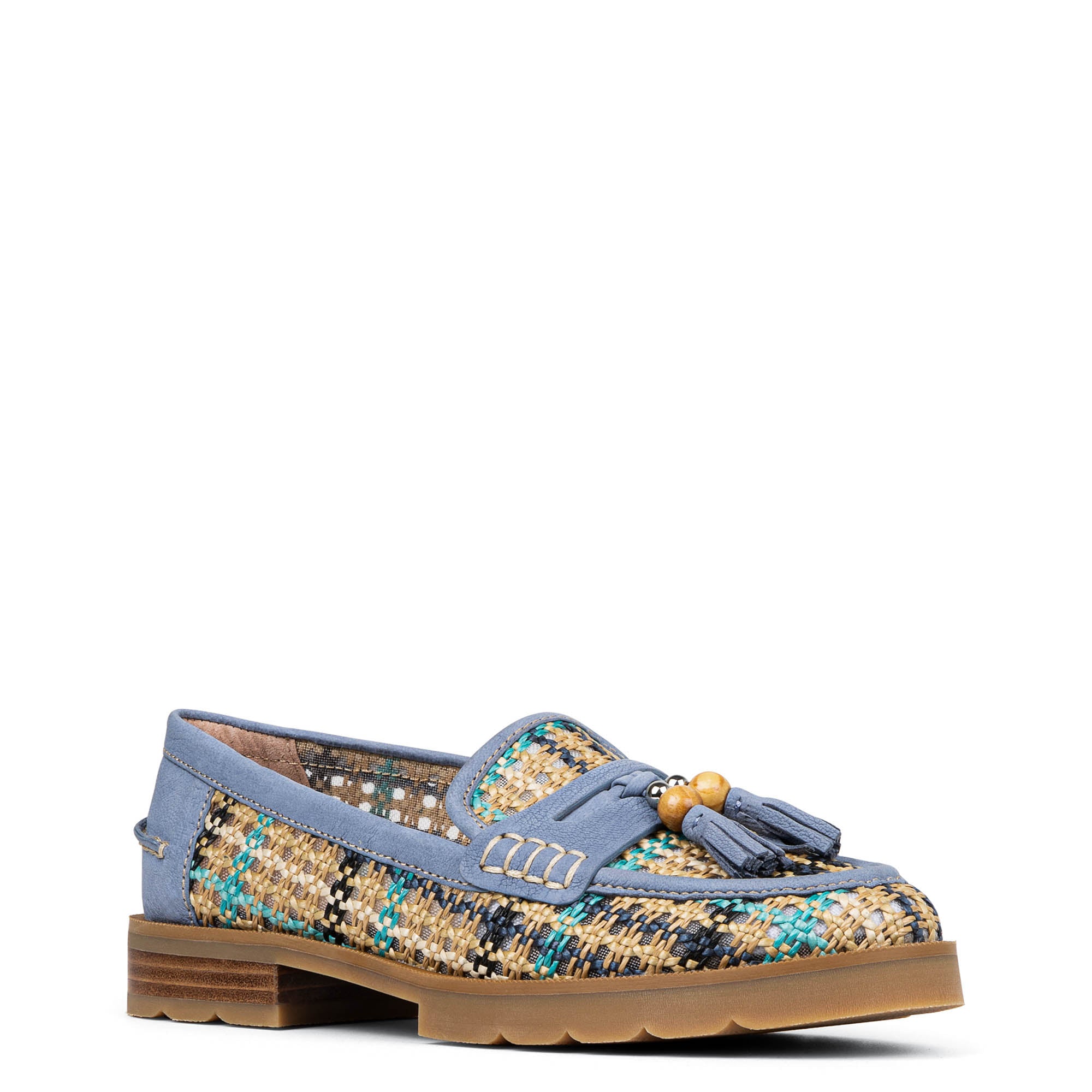 LENNY Navy Multi - Donald Pliner Casual