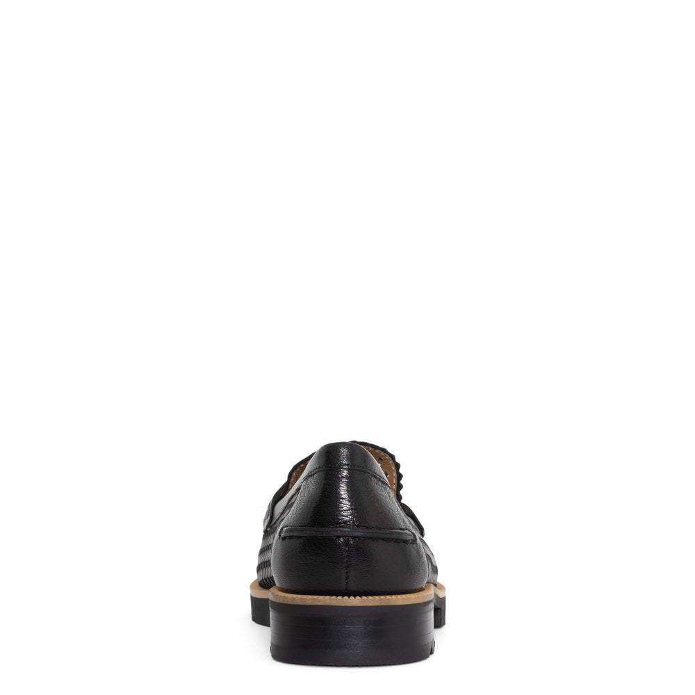 LENNY Black Textured - Donald Pliner Casual