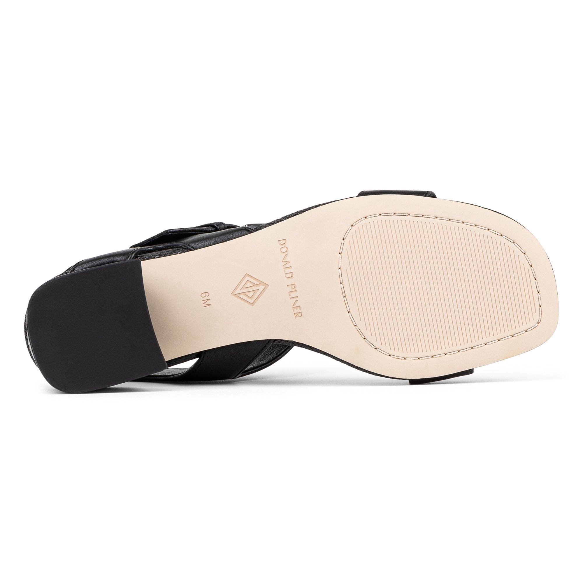 VIXI Black Leather - Donald Pliner Casual