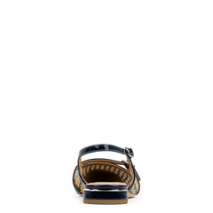 ROZAMAY Navy Multi - Donald Pliner Casual
